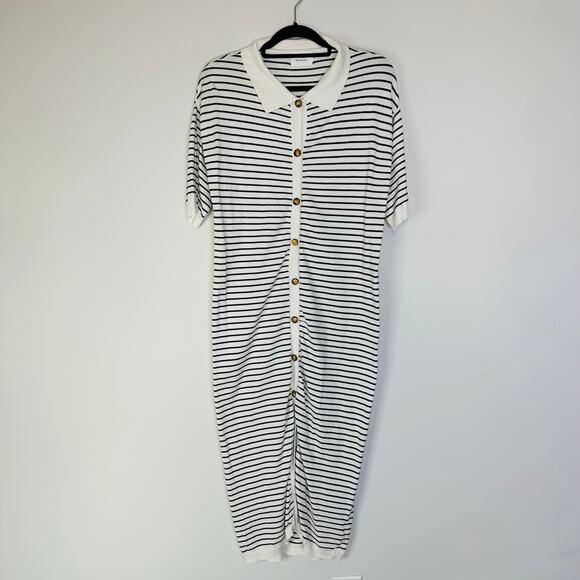 Things Between Striped Cardigan midi Dress Size XS - Picture 2 of 9
